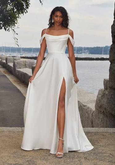 white gown — Test Boutique